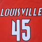 NCAA University of Louisville No. 45 Donovan Mitchell red embroidered jersey