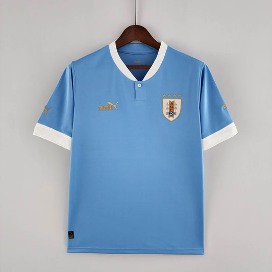 2022 FIFA World Cup Uruguay Home Soccer Jersey