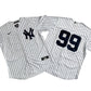 Men's New York Yankees 99# Aaron Judge White Home Limited Player Jersey