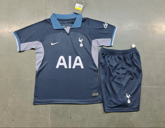 2023/2024  Kids Size Tottenham Away Football Shirt