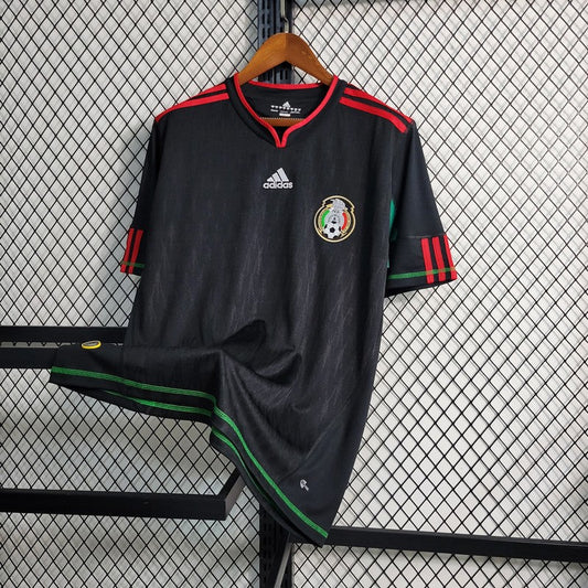 2010 Retro Mexico Away Soccer Jersey
