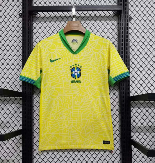 2024 Brazil Home Soccer Jersey