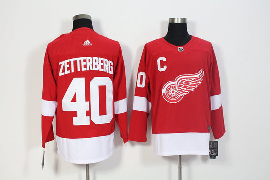 NHL Detroit Red Wings ZETTERBERG  # 40 Jersey