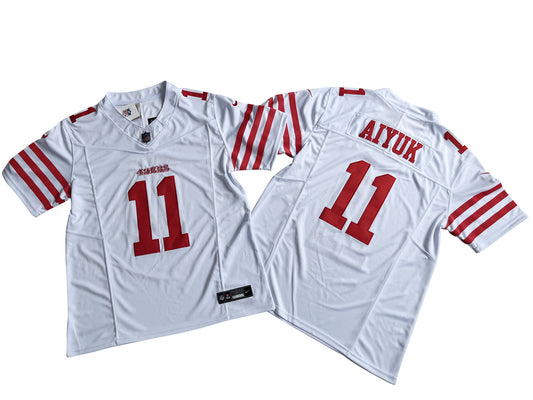 San Francisco 49ers 11# Brandon Aiyuk  Vapor F.U.S.E. Limited Jersey