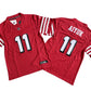 San Francisco 49ers 11# Brandon Aiyuk Vintage red Vapor F.U.S.E. Limited Jersey