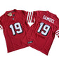 San Francisco 49ers 19# Deebo Samuel Vintage Red Vapor F.U.S.E. Limited Jersey