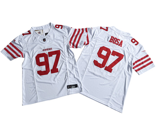 San Francisco 49ers 97# Nick Bosa  Vapor F.U.S.E. Limited Jersey