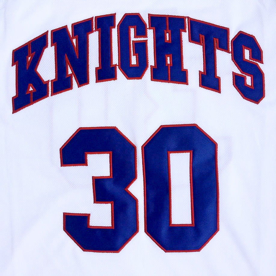 Curry No. 30 High School White Jersey