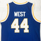 Jerry West Jerry West No. 44 University Blue Jersey