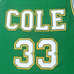 Cole High School Shaquille O'Neal No. 33 Green Jersey