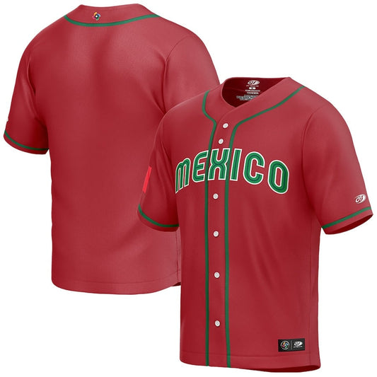 Custom Team Mexico World Baseball Classic 2023 Jersey