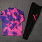 2021/2022 Psg Paris Saint-Germain Half-Pull Training Suit Pink