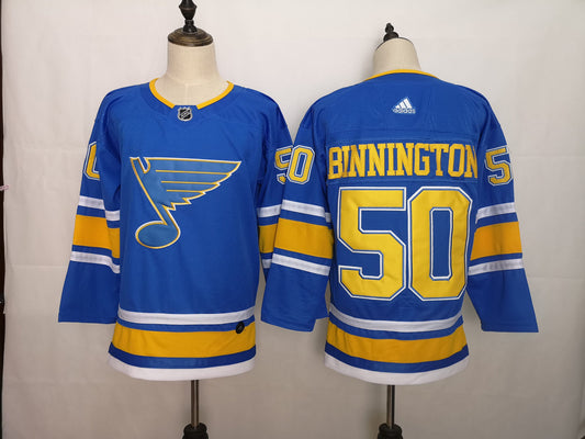 NHL St. Louis Blues BINNINGTON # 50 Jersey