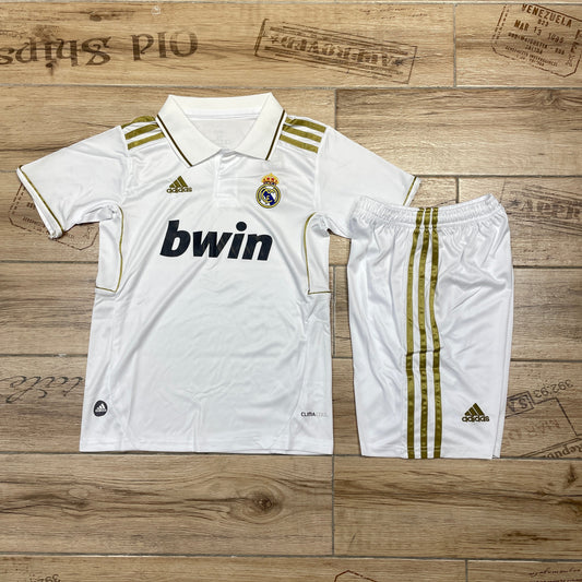 Children's clothing: 1112 retro Real Madrid home court