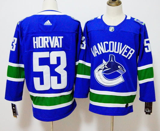 NHL Vancouver Canucks HORVAT # 53 Jersey