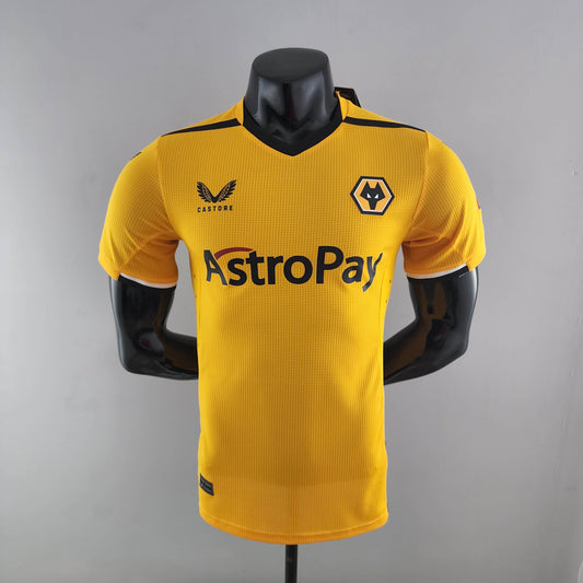 2022/2023 Wolverhampton Wanderers Home Player Version Football Shirt 1:1 Thai Quality