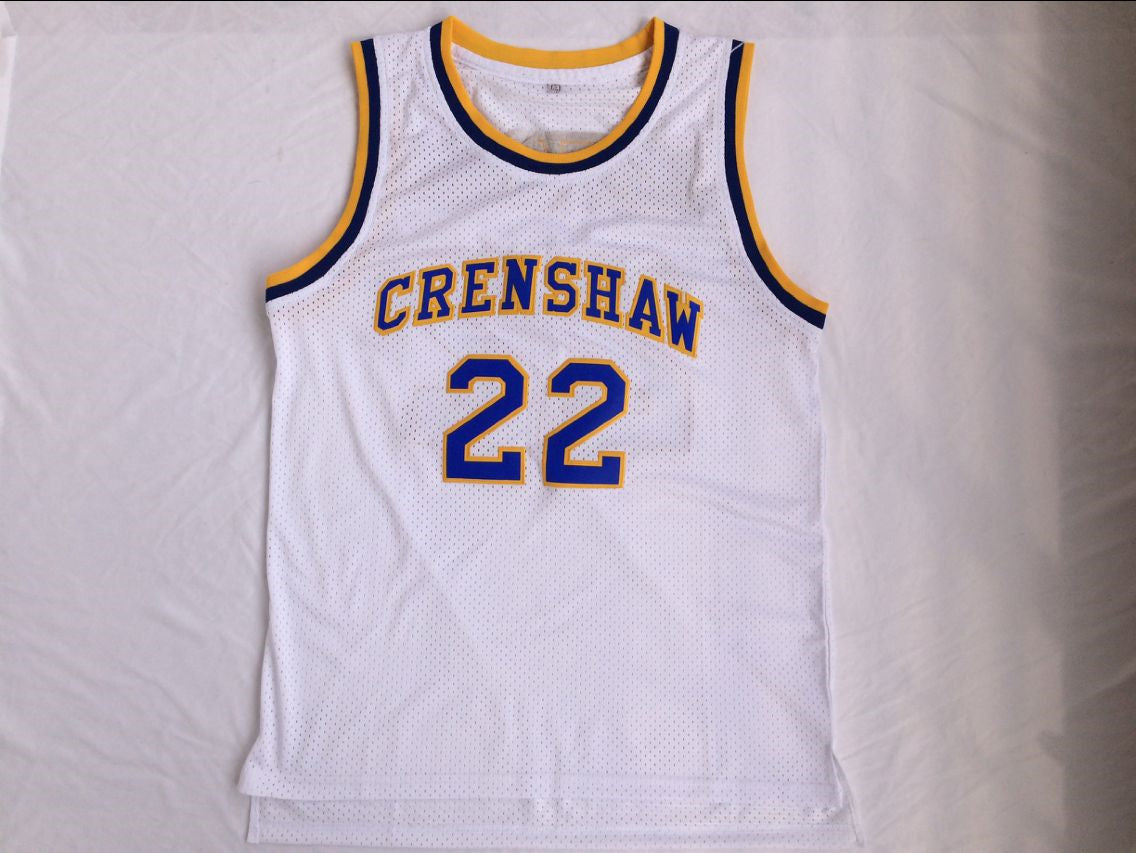 Omar Epps Quincy Call 22 Crenshaw Love and Basketbal High School Basketball Jersey