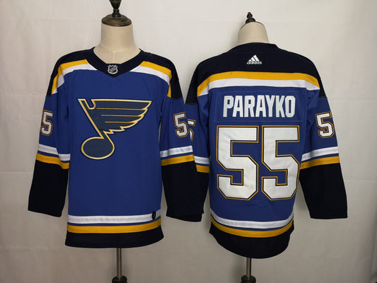 NHL St. Louis Blues PARAYKO # 55 Jersey