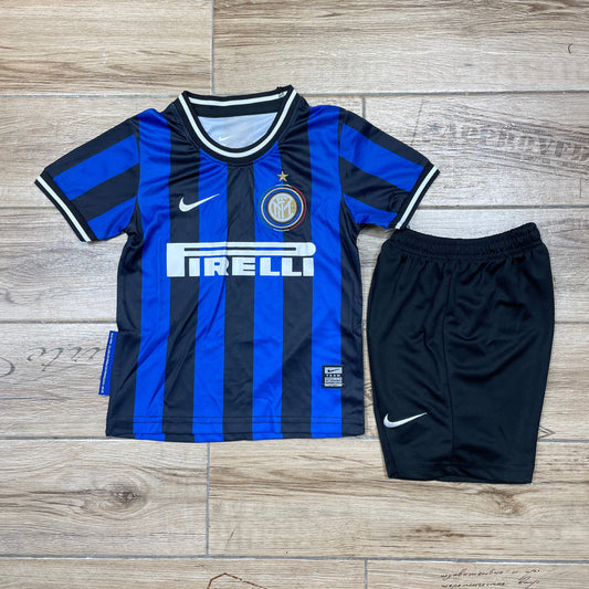 Children's clothing: 0910 retro Inter Milan home court