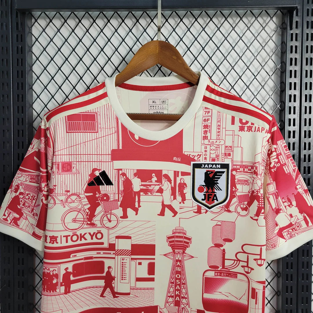 2023 Japan Tokyo Special Edition Red Football Jersey