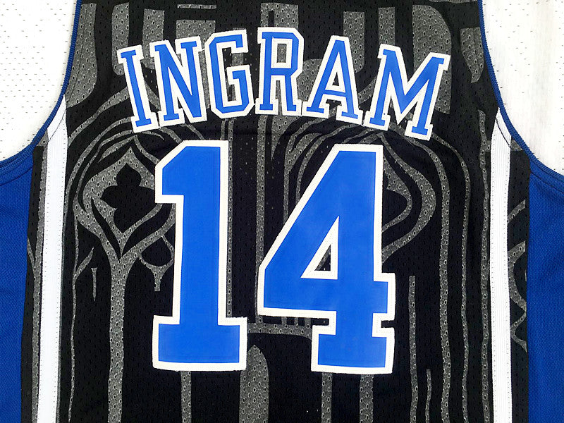 NCAA Duke University No. 14 Ingram black jersey