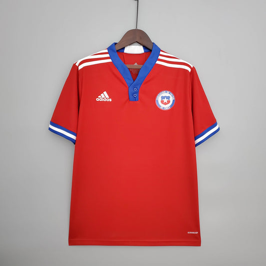 2021 Chile National Team Soccer Jersey Home