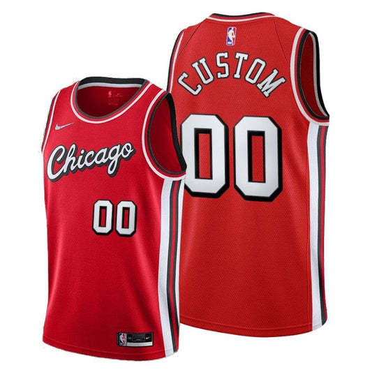 Custom Chicago Bulls 2021-22 City Edition Jersey