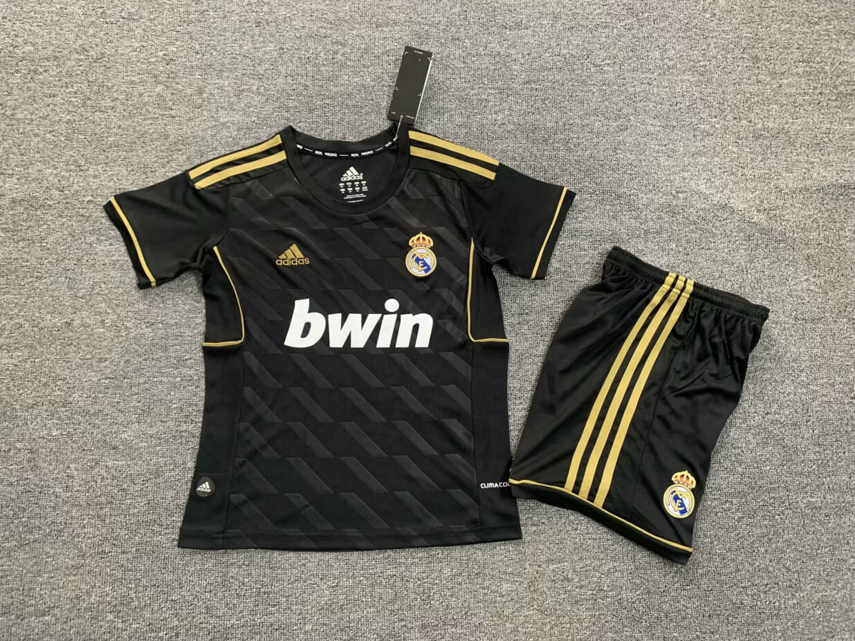 2011/2012 Retro Kids Size Real Madrid Away Soccer Jersey
