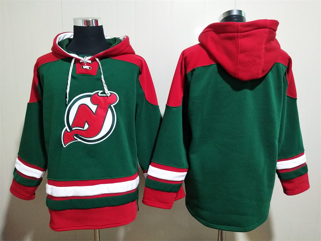 New Jersey Devils Hoodie Blank (Green)