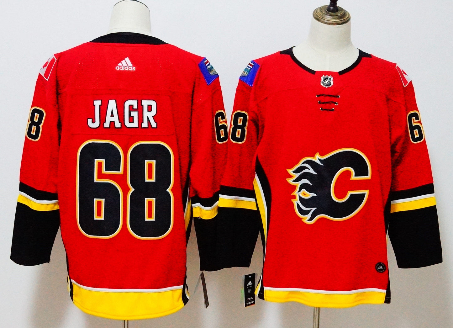 NHL Calgary Flames JAGR # 68 Jersey