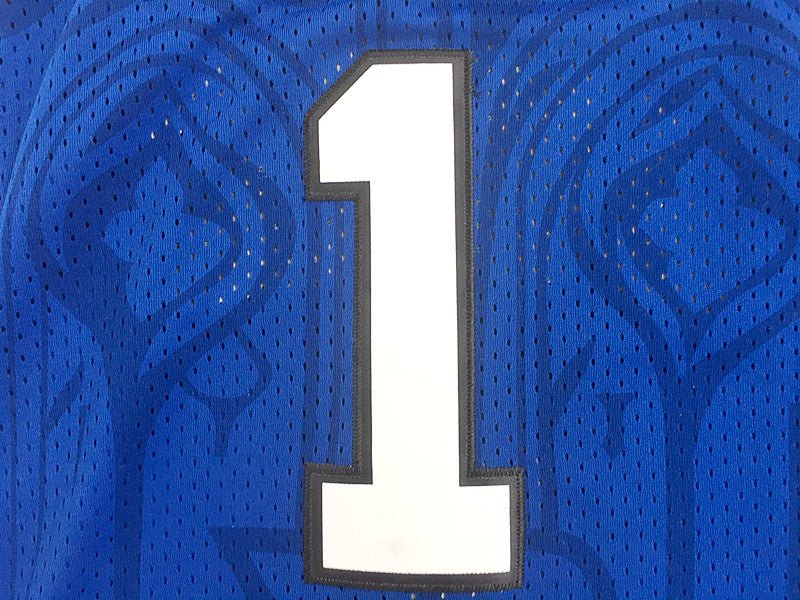 NCAA Duke University No. 1 Irving blue embroidered jersey