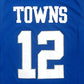 NCAA Kentucky No. 12 Towns blue jersey