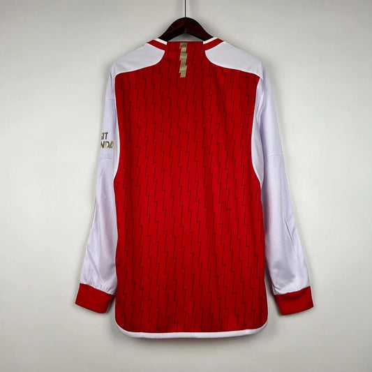 2023/2024 Long Sleeve Arsenal Home Football Shirt 1:1 Thai Quality