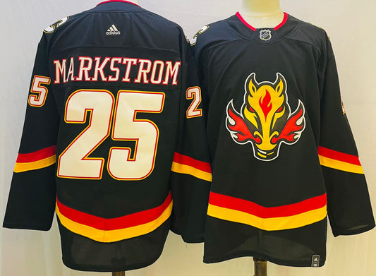 NHL Calgary Flames MARKSTRON # 25 Jersey