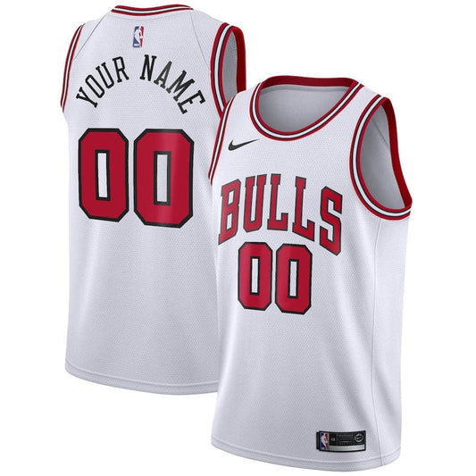 Custom Chicago Bulls Authentic Jersey