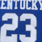 NCAA University of Kentucky No. 23 Davis Blue University Embroidered Jersey