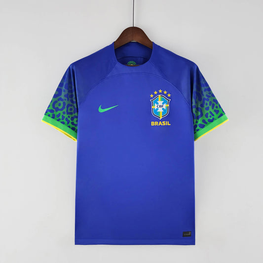 2022 World Cup Brazil Away Soccer Jersey