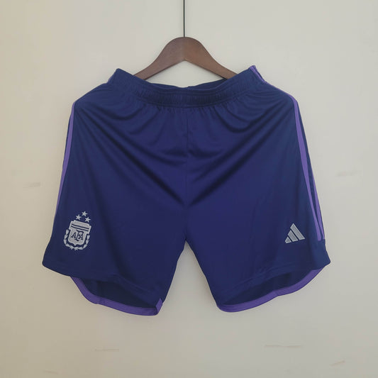 2022 FIFA World Cup Argentina National Team Jersey Away Shorts