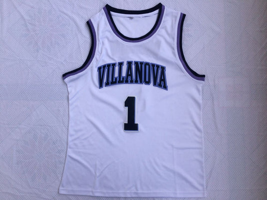NCAA Villanova University No. 1 Jalen Brunson white jersey