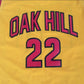 NCAA Oak Hill High School No. 22 Anthony Yellow Premium Mesh Jersey