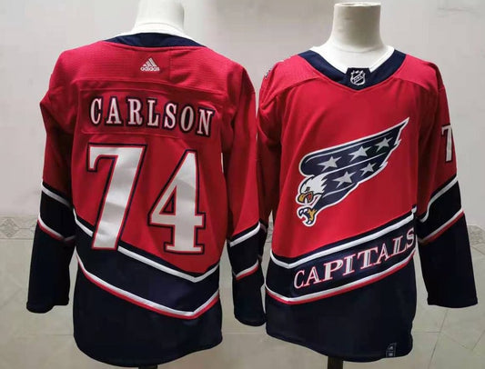 NHL Washington Capitals GARLSON  # 74 Jersey