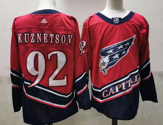 NHL Washington Capitals KUZNETSOV  # 92 Jersey