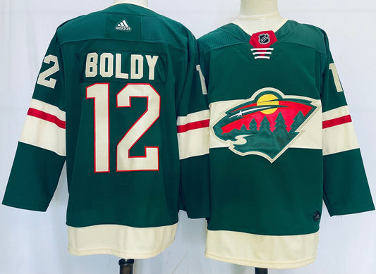 NHL Minnesota Wild BOLDY # 12 Jersey
