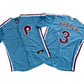 Men's Philadelphia Phillies 3# Bryce Harper  Light Blue Player Jersey