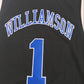 NCAA Duke University No. 1 Zion Williamson Black Embroidered Jersey