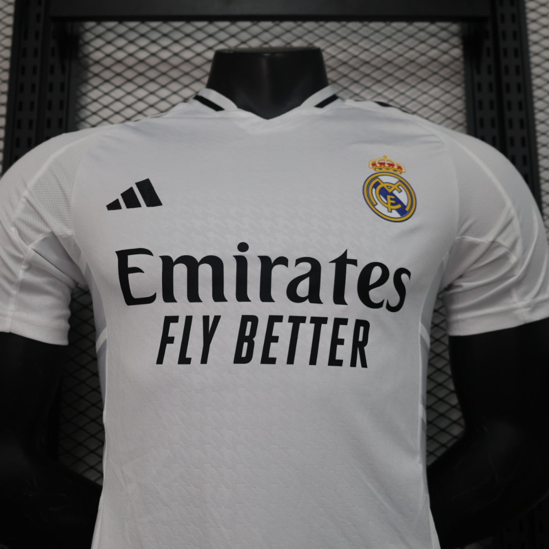 New 24-25 Real Madrid Home Player Edition Jersey