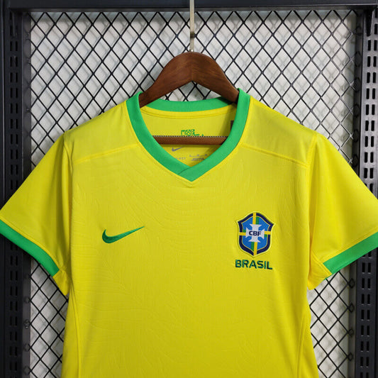 2023 Brazil Women’s World Cup Women Home Soccer Jersey