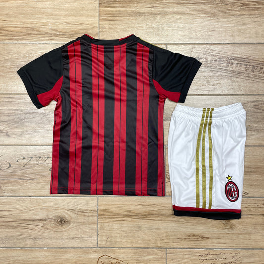 Children's clothing: 1314 retro AC Milan home stadium