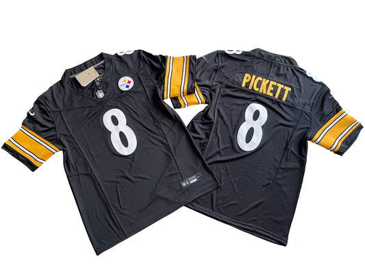 Pittsburgh Steelers 8# Kenny Pickett  Vapor F.U.S.E. Limited Jersey