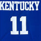 NCAA University of Kentucky No. 11 Wall Blue Jersey
